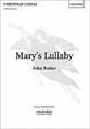 Mary's Lullaby SATB choral sheet music cover